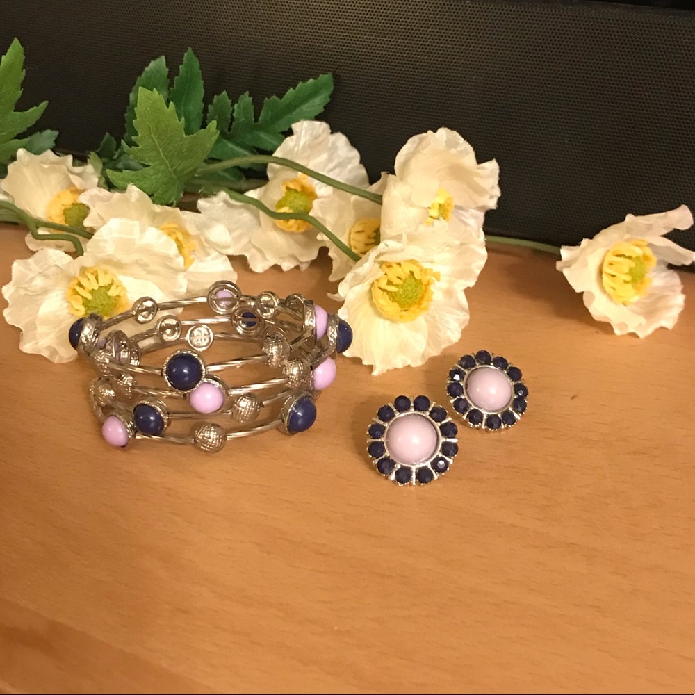 🎉Earring and bracelet set